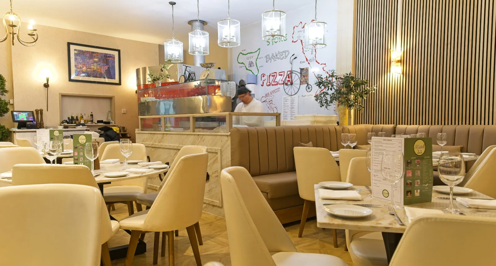 Hero La Galleria Italian Restaurant Pizza Oven